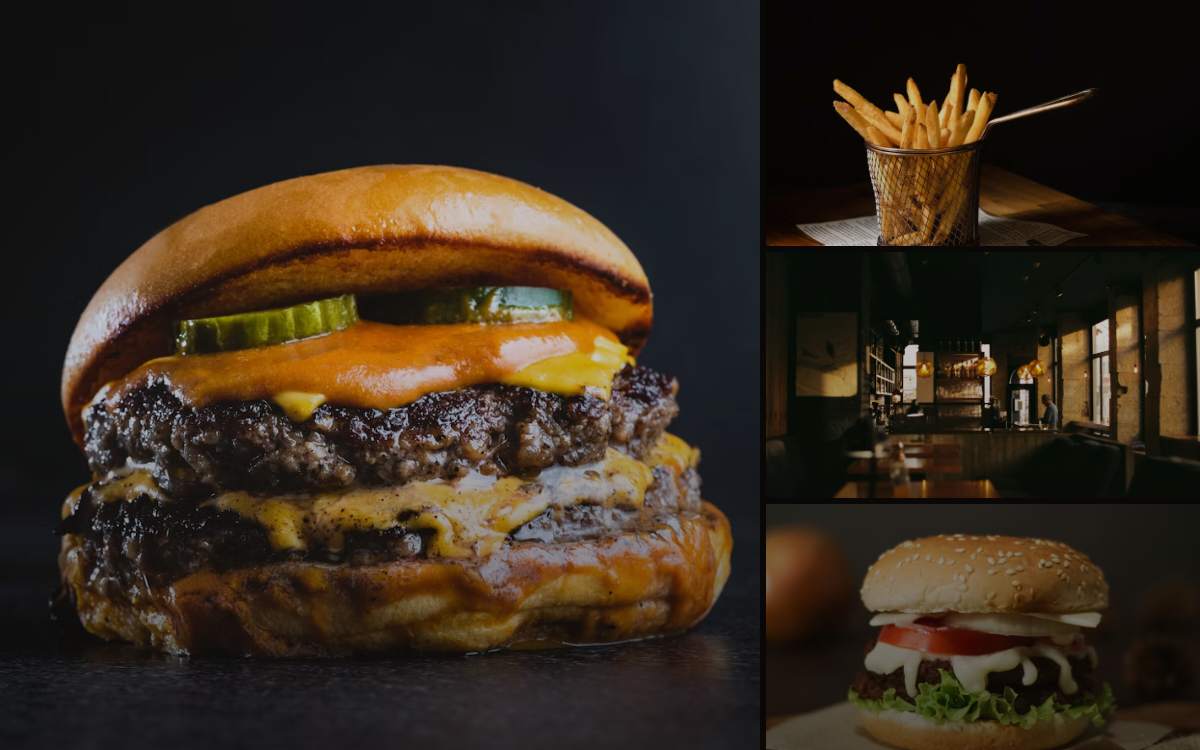 Pagina demonstrativă pentru restaurantul Bucur Burger
